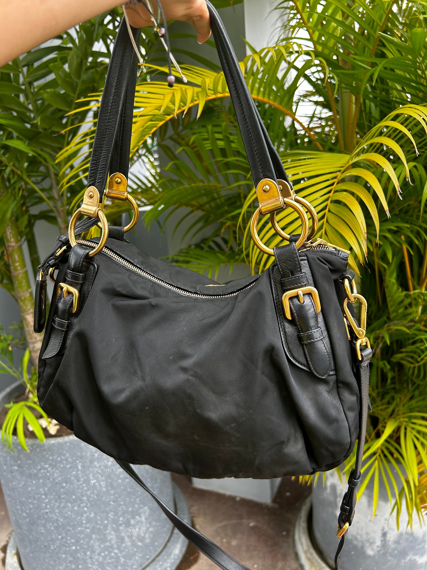 Sac Prada Nylon noir