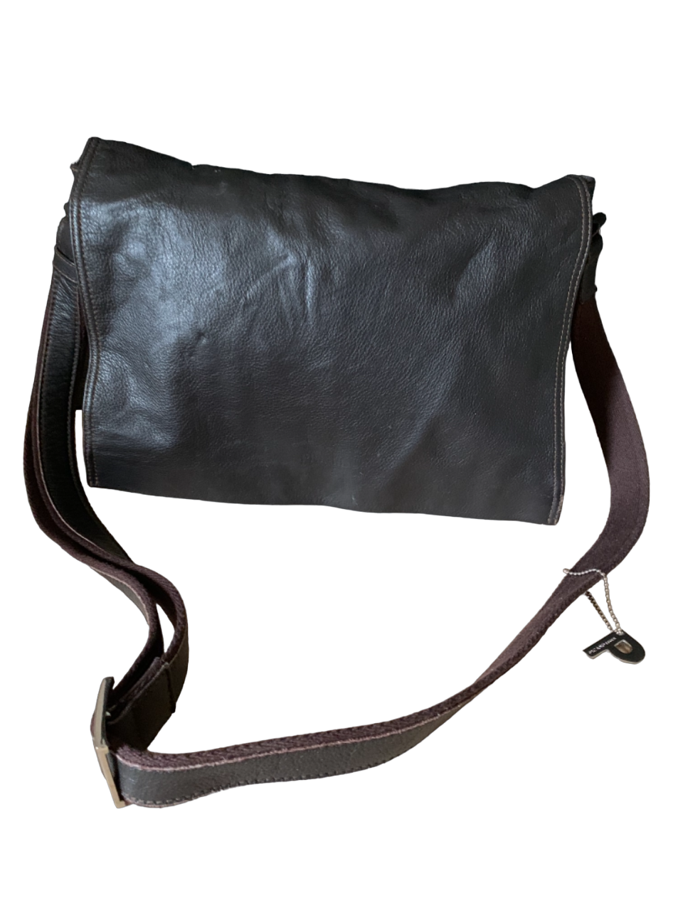 Sac besace cuir marron Picard