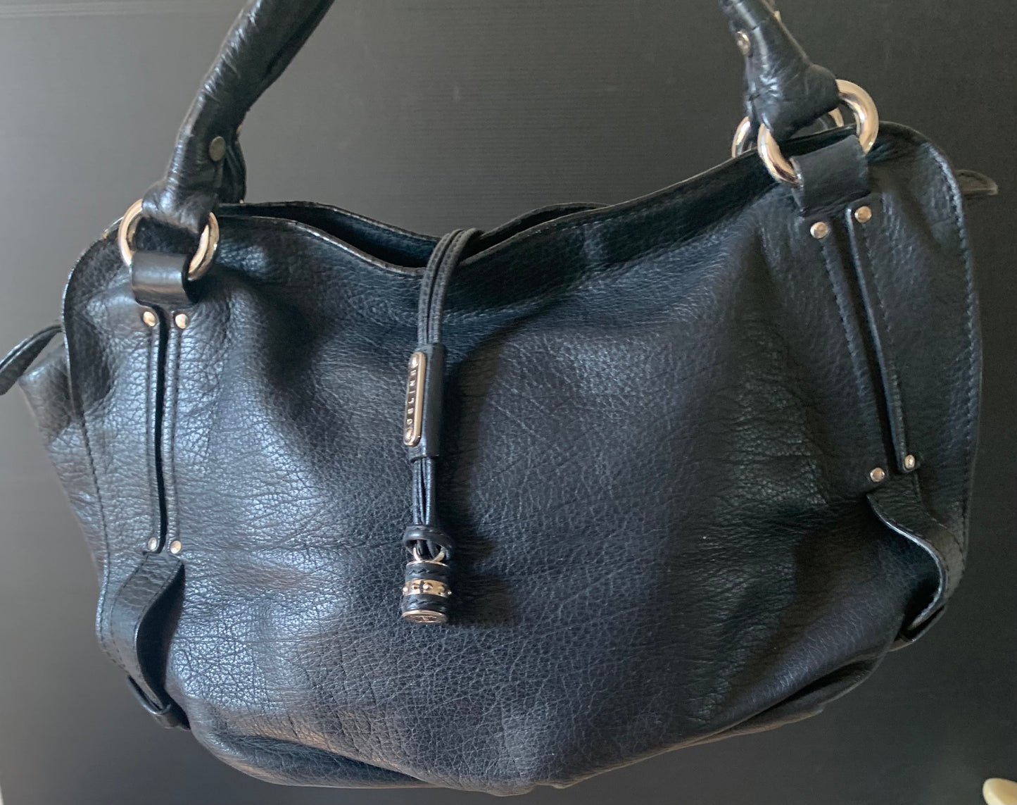 Sac bittersweet cuir noir Céline vintage