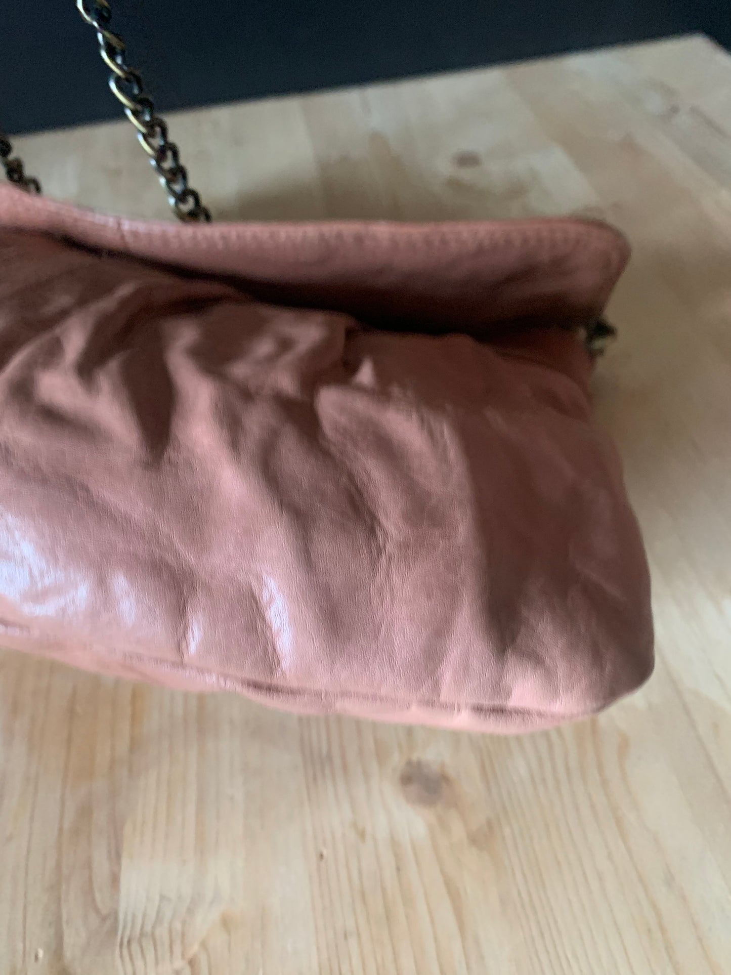 Sac cuir bandoulière chaîne Lafayette Accessoires