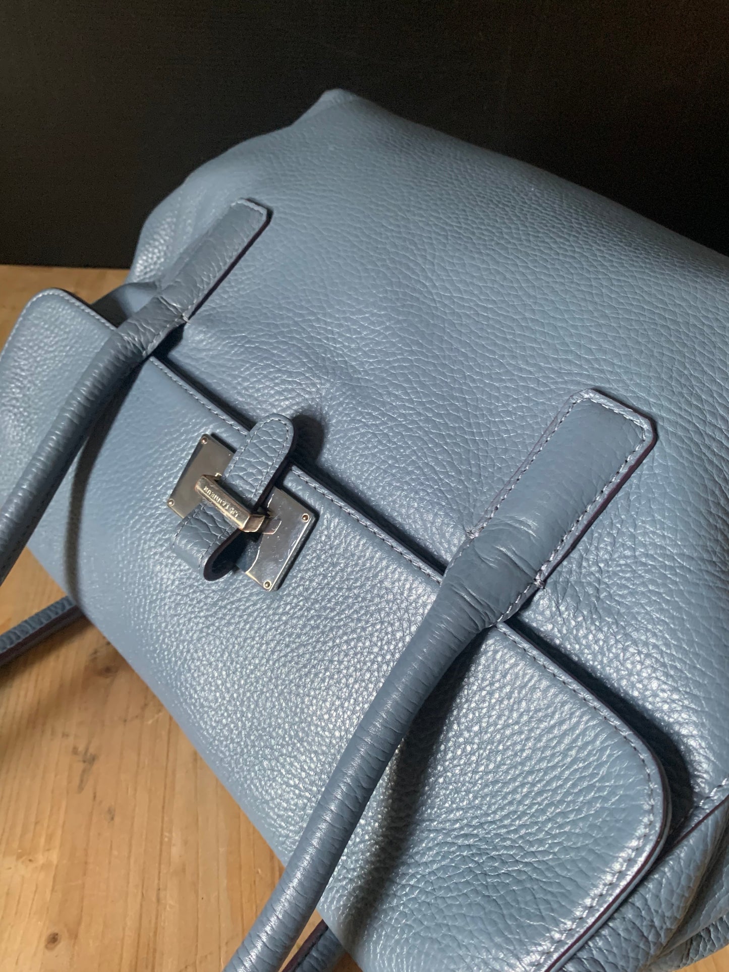 Grand sac Le Tanneur modèle Nina bleu