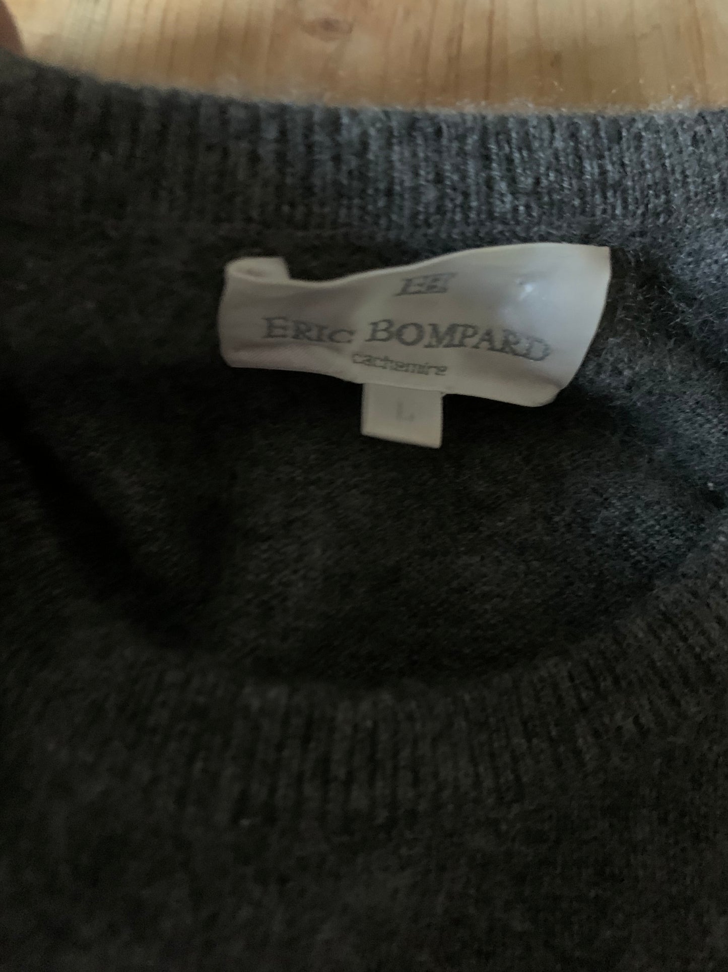 Pull cachemire manches courtes Eric Bompard
