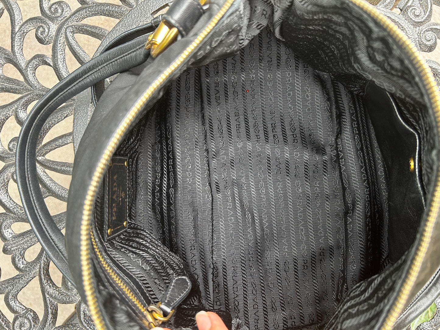 Sac Prada Nylon noir