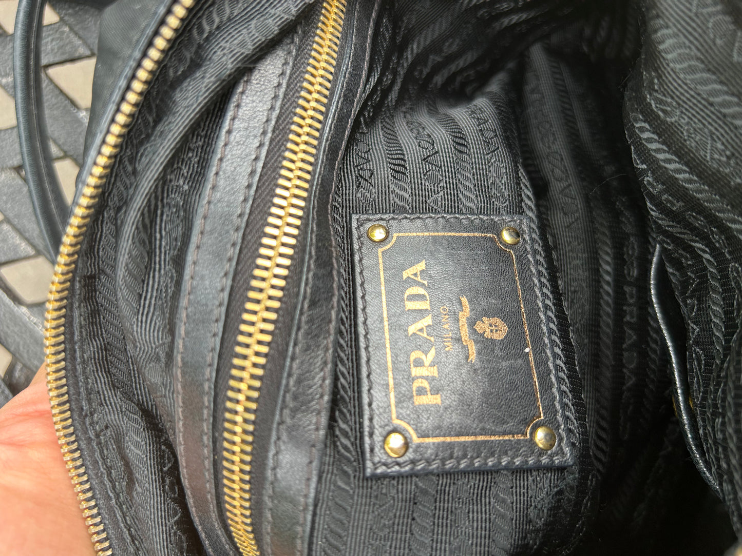 Sac Prada Nylon noir