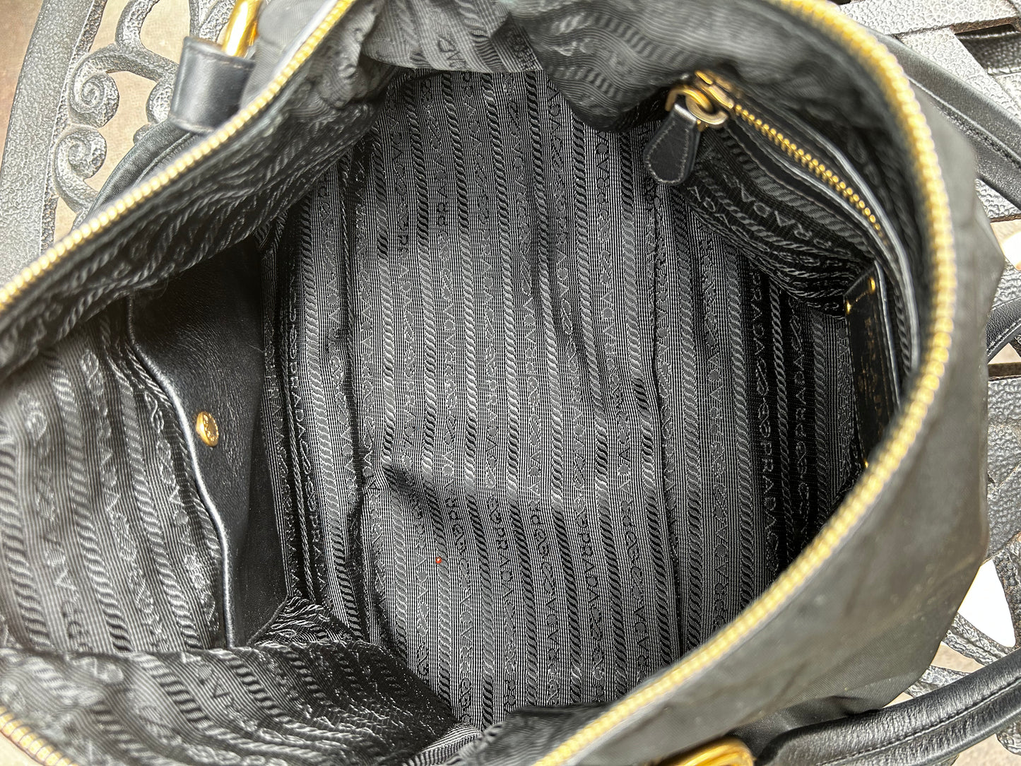 Sac Prada Nylon noir