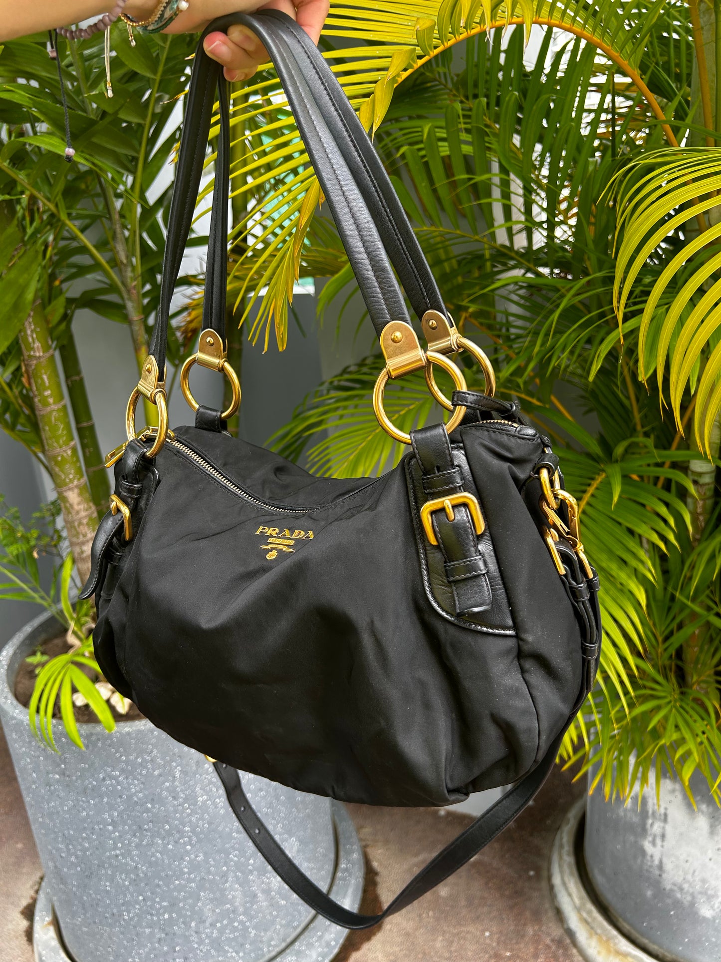 Sac Prada Nylon noir