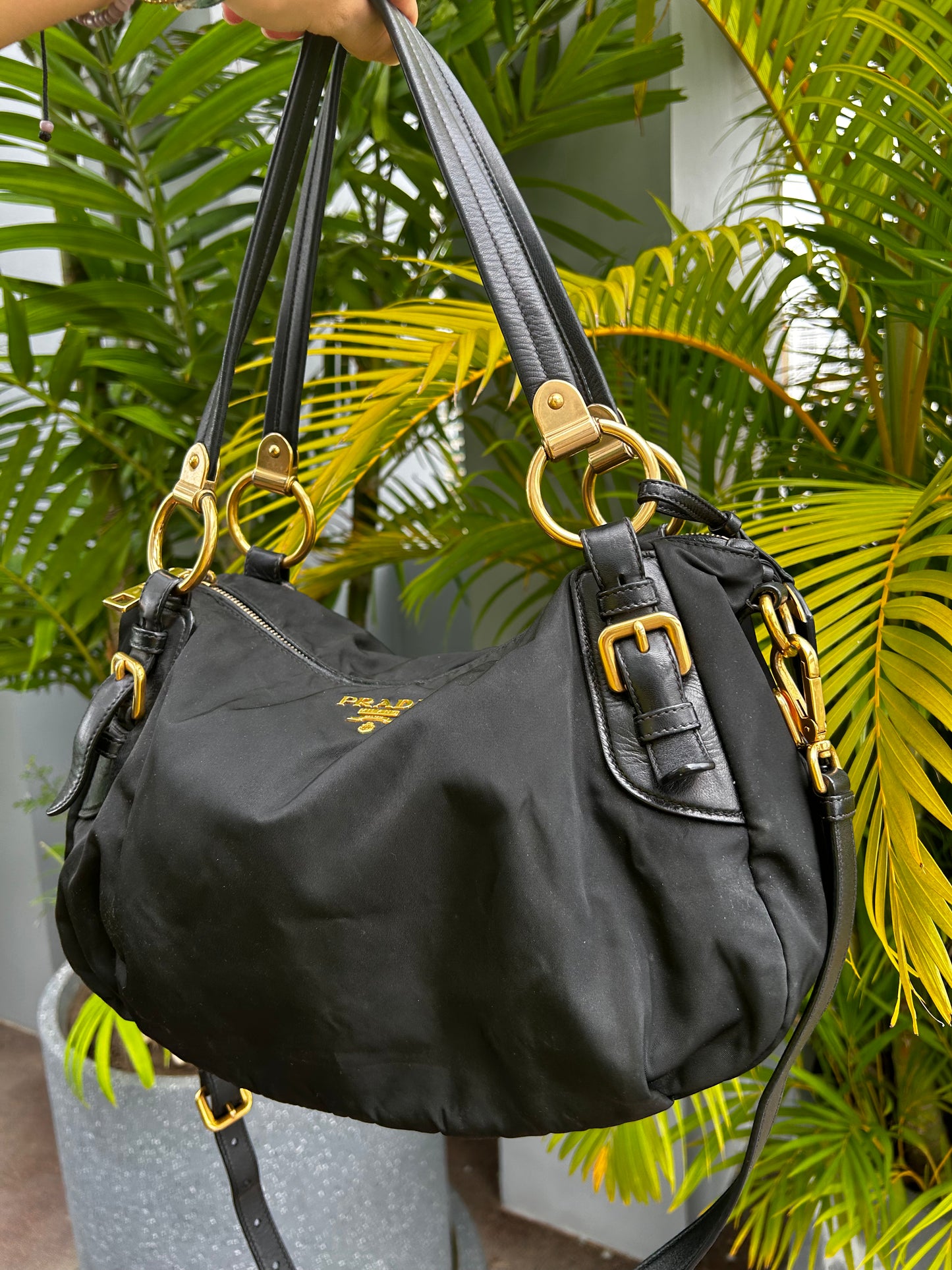Sac Prada Nylon noir