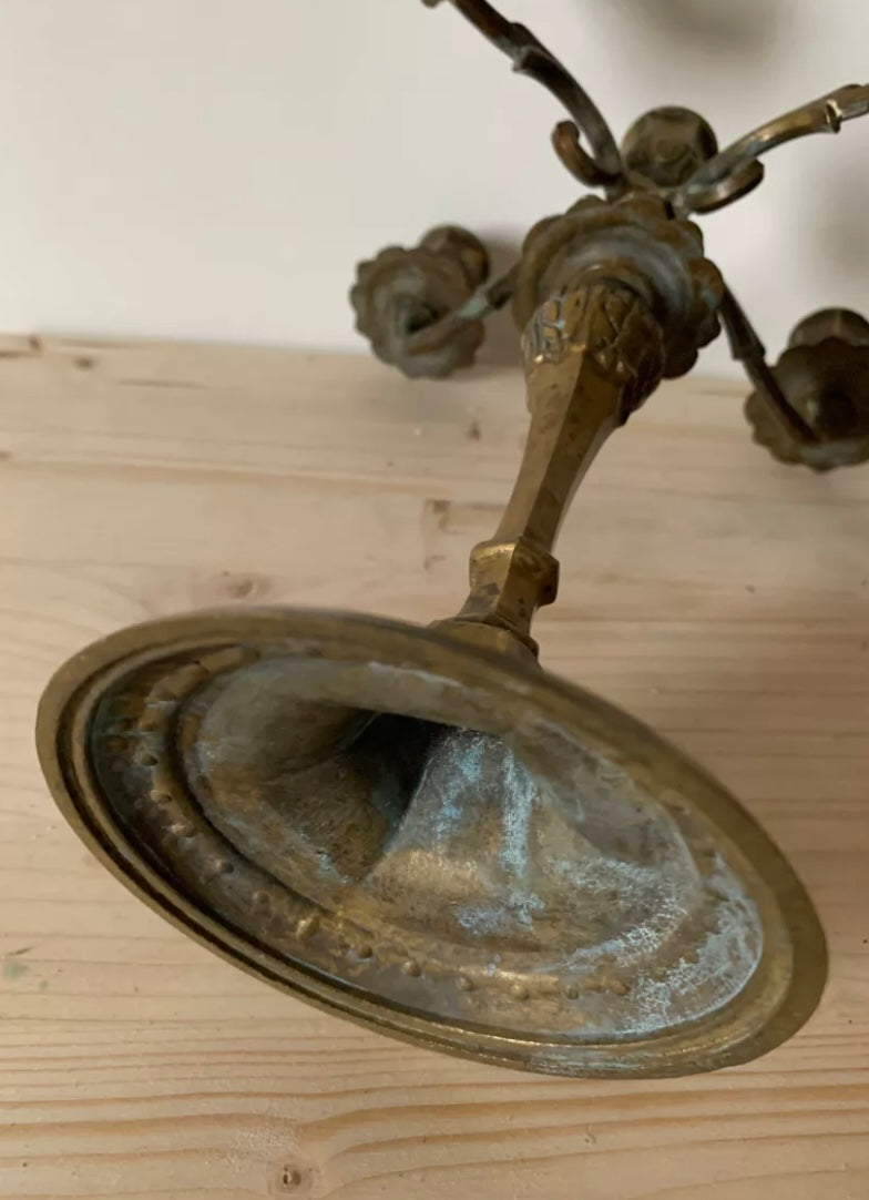 Chandelier en bronze