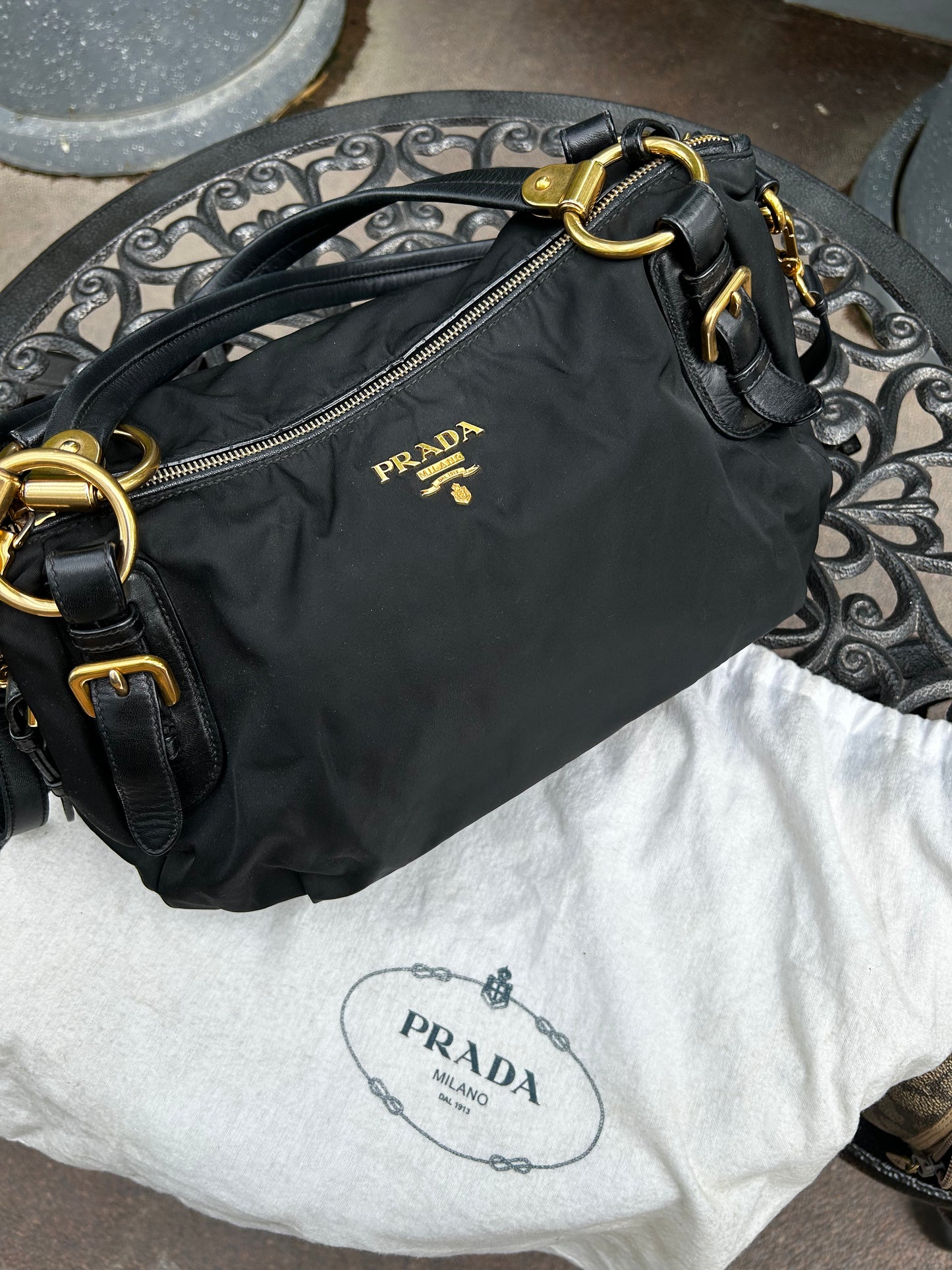 Sac Prada Nylon noir