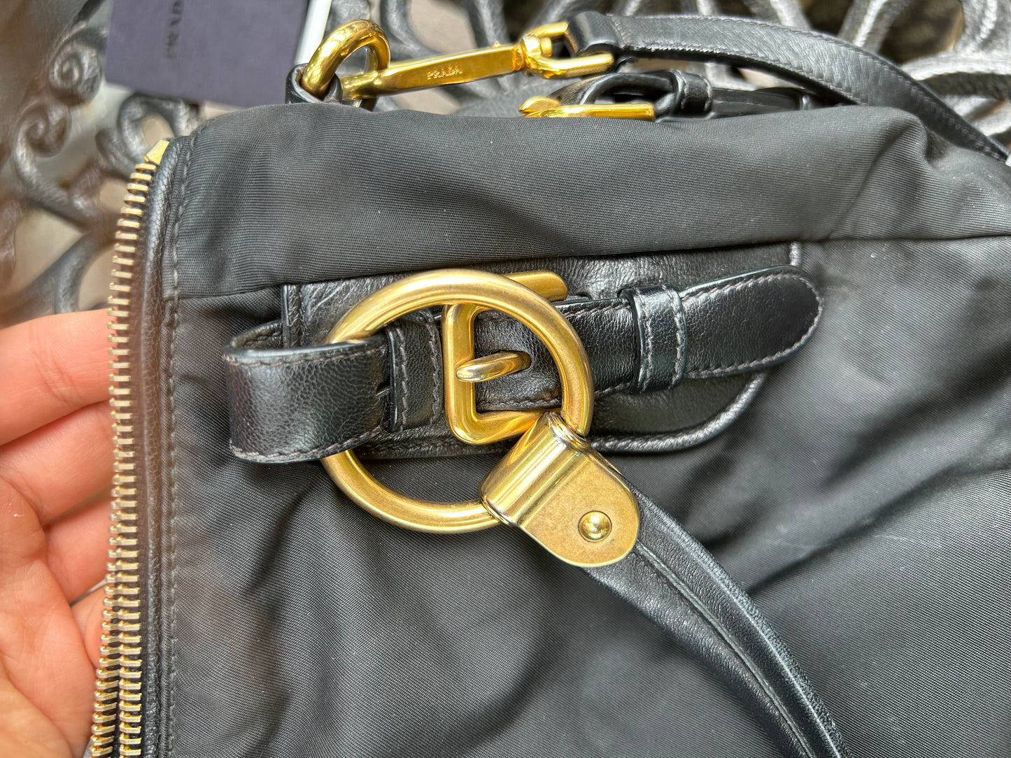 Sac Prada Nylon noir