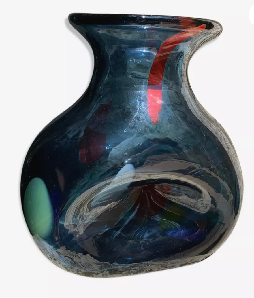 Vase verre style Murano