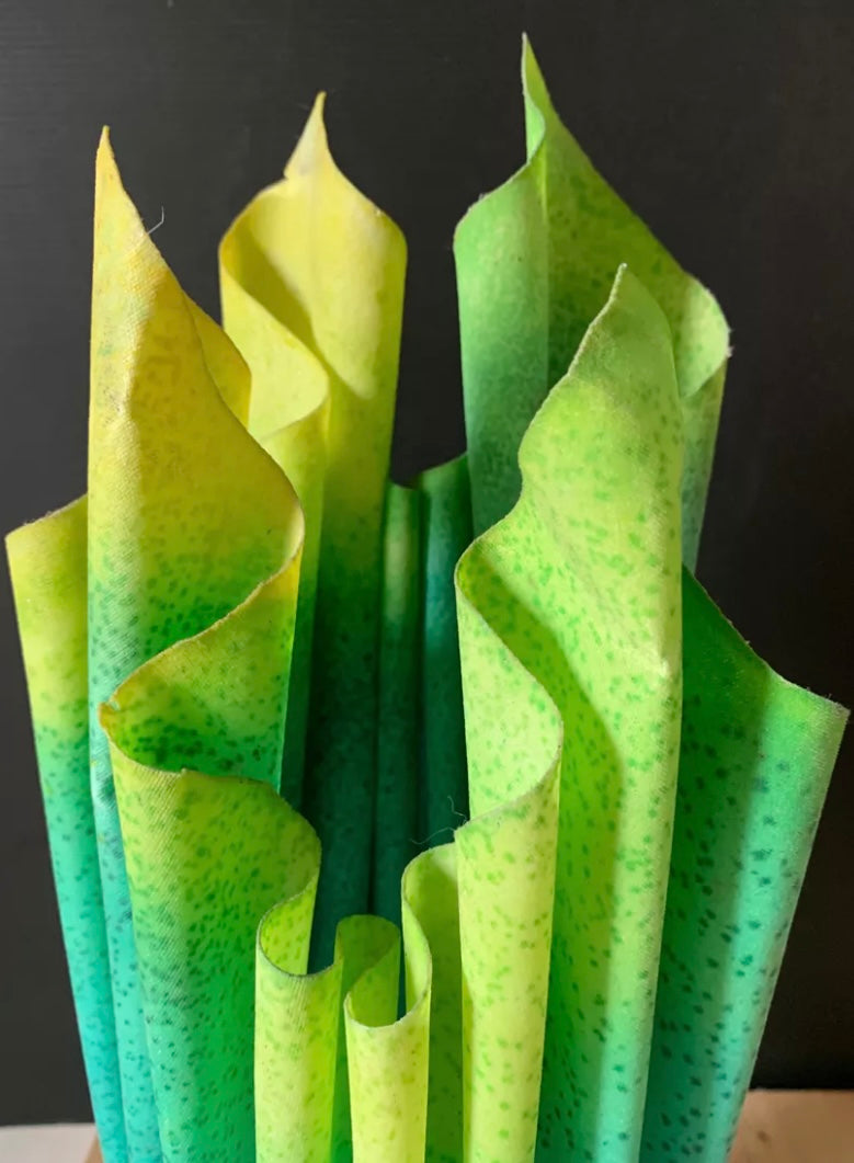 Lampe drapée