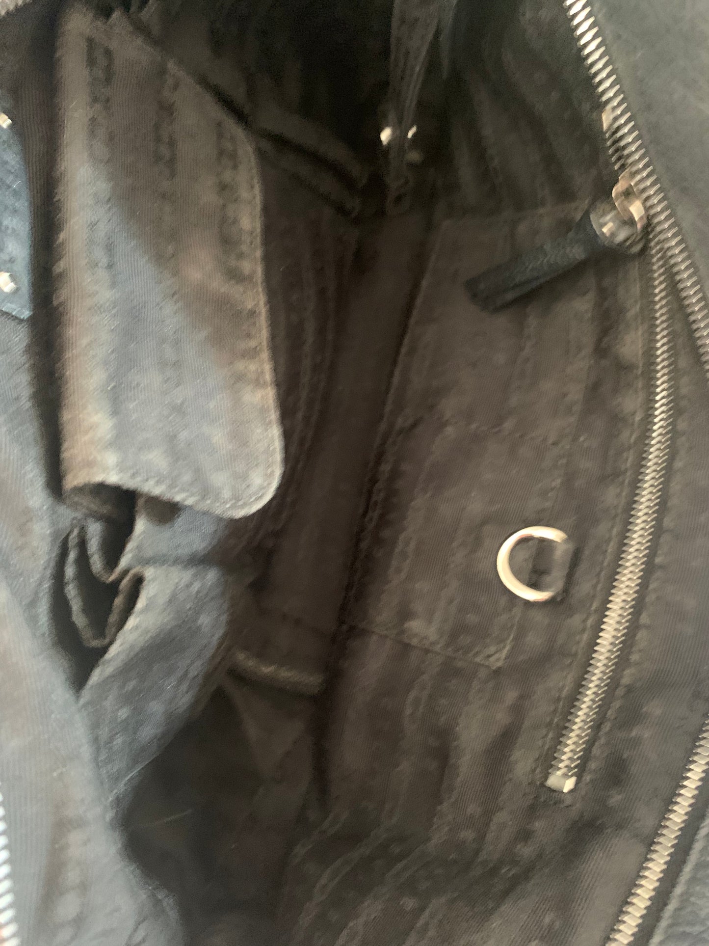 Sac bittersweet cuir noir Céline vintage