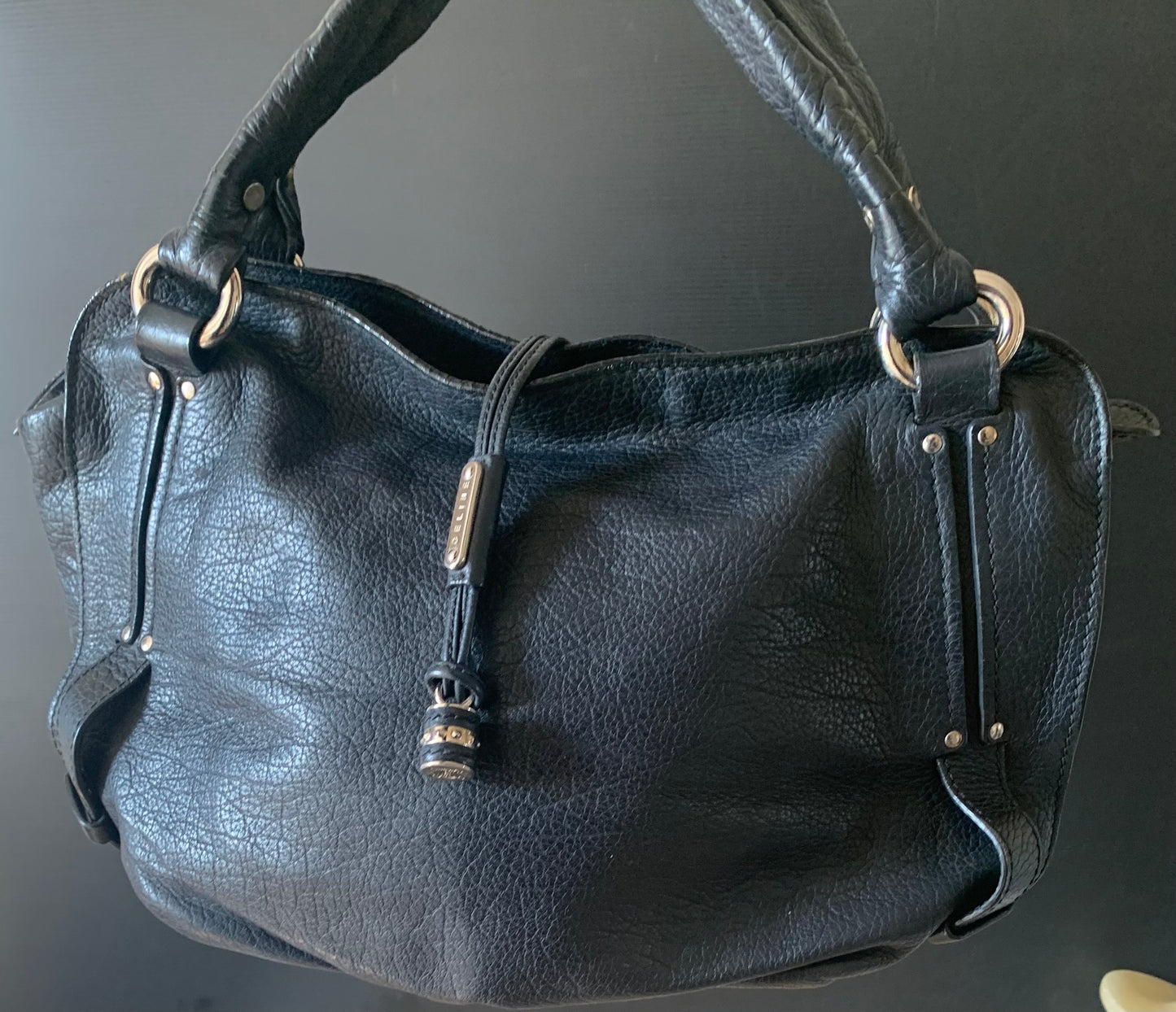 Sac bittersweet cuir noir Céline vintage