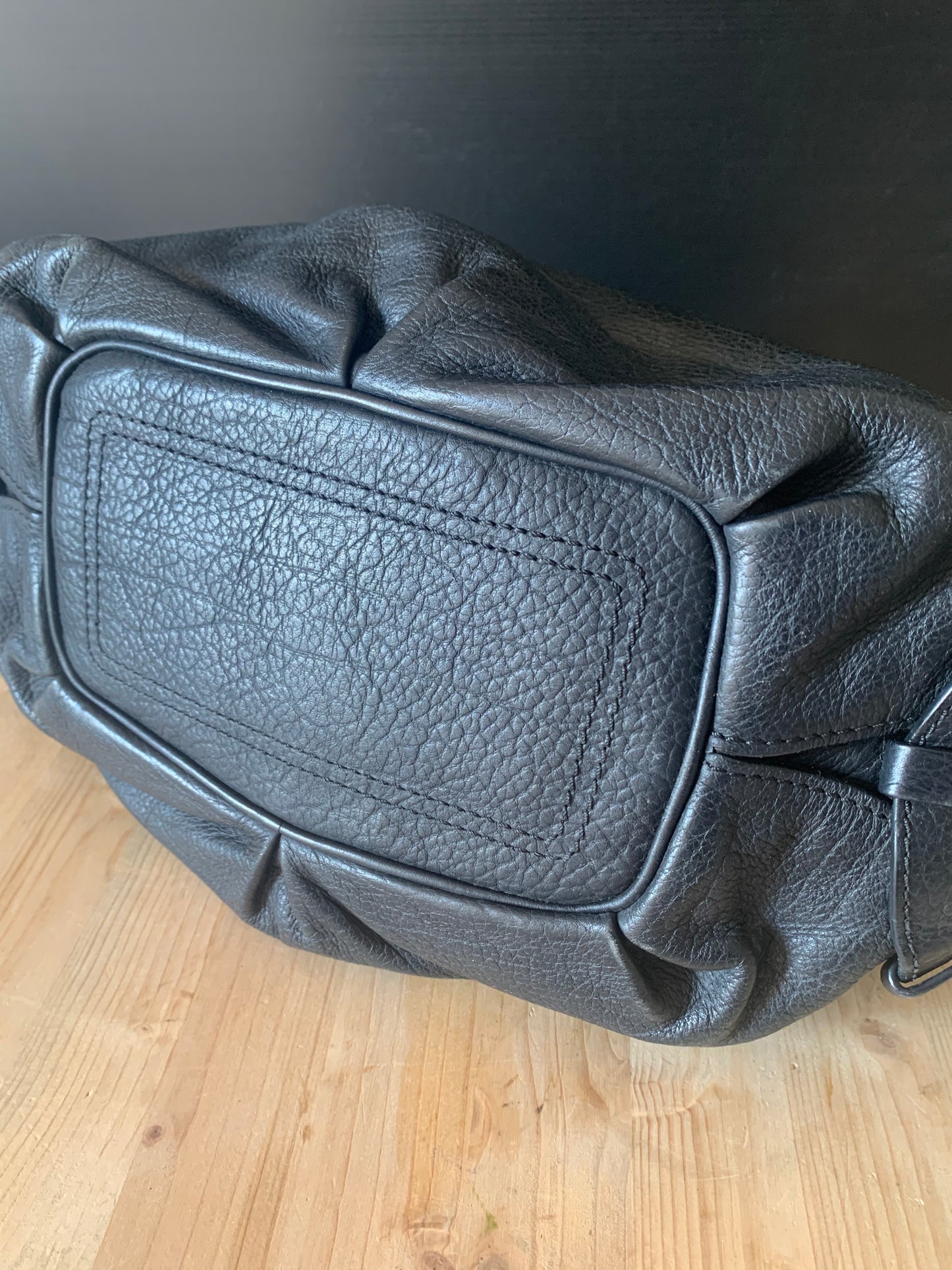 Sac bittersweet cuir noir Céline vintage