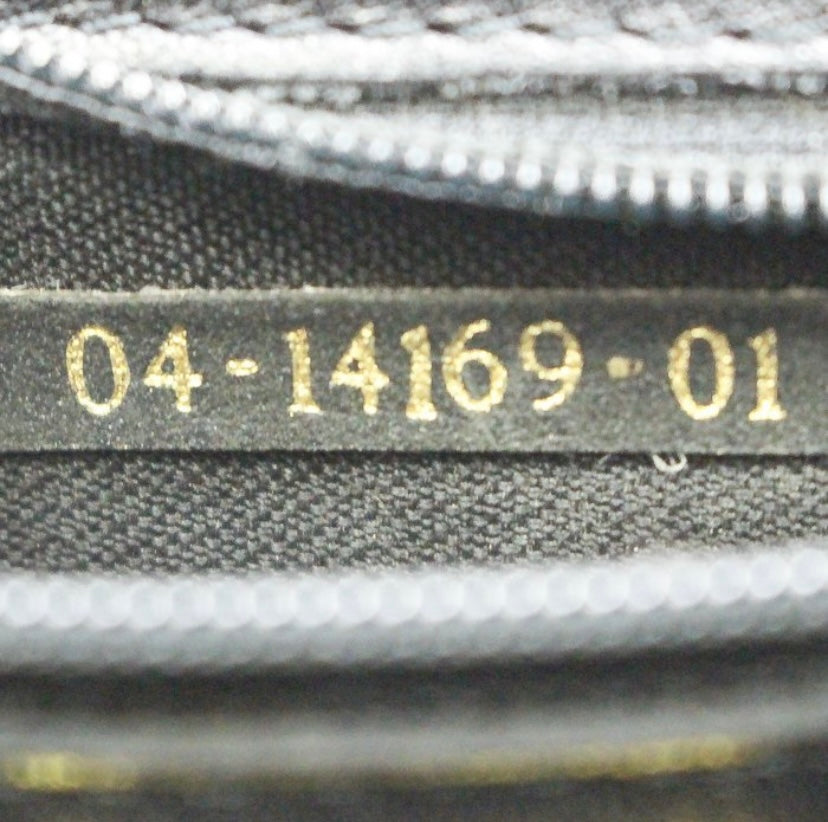 Sac cuir noir matelassé Fendi