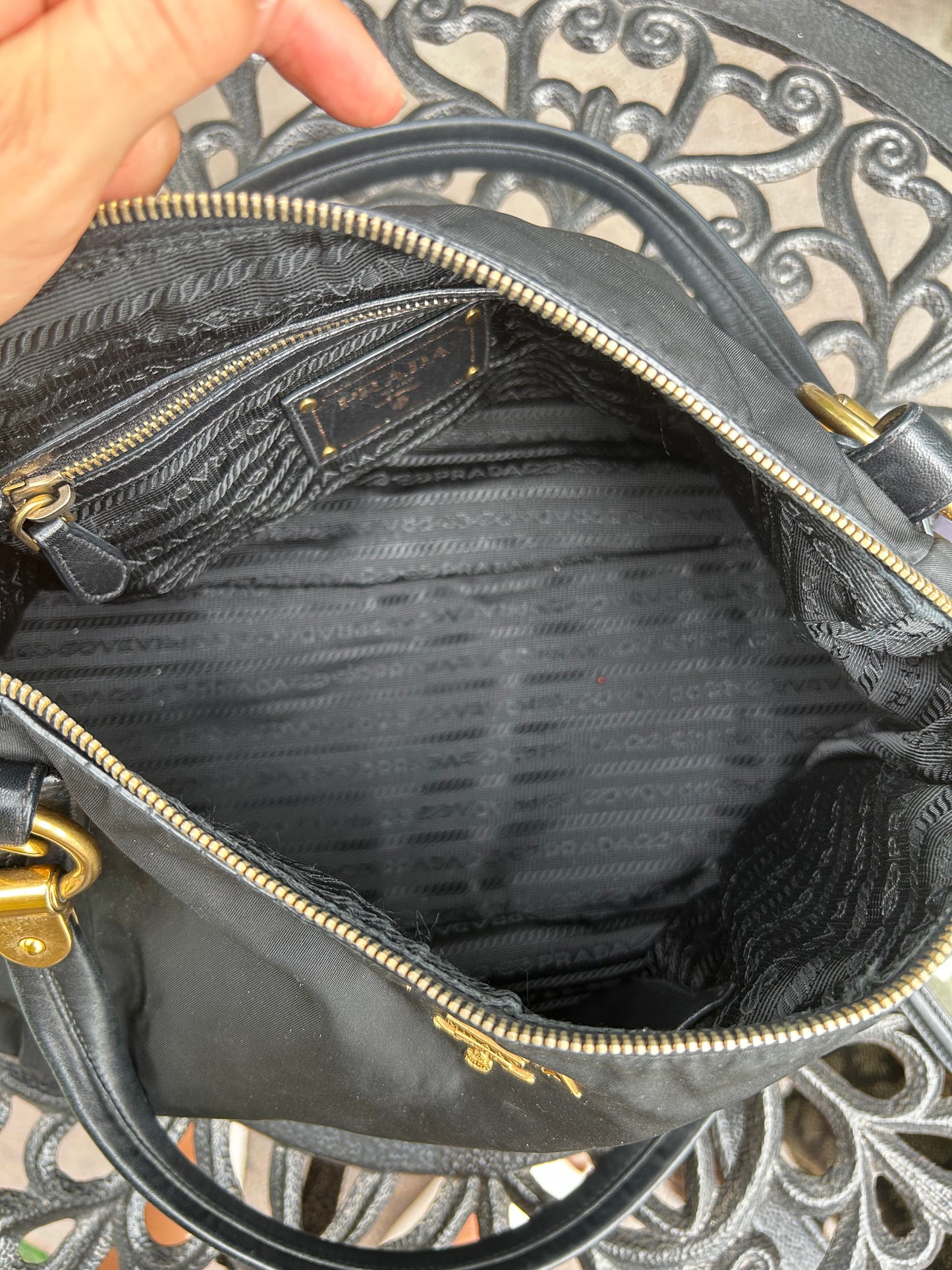 Sac Prada Nylon noir