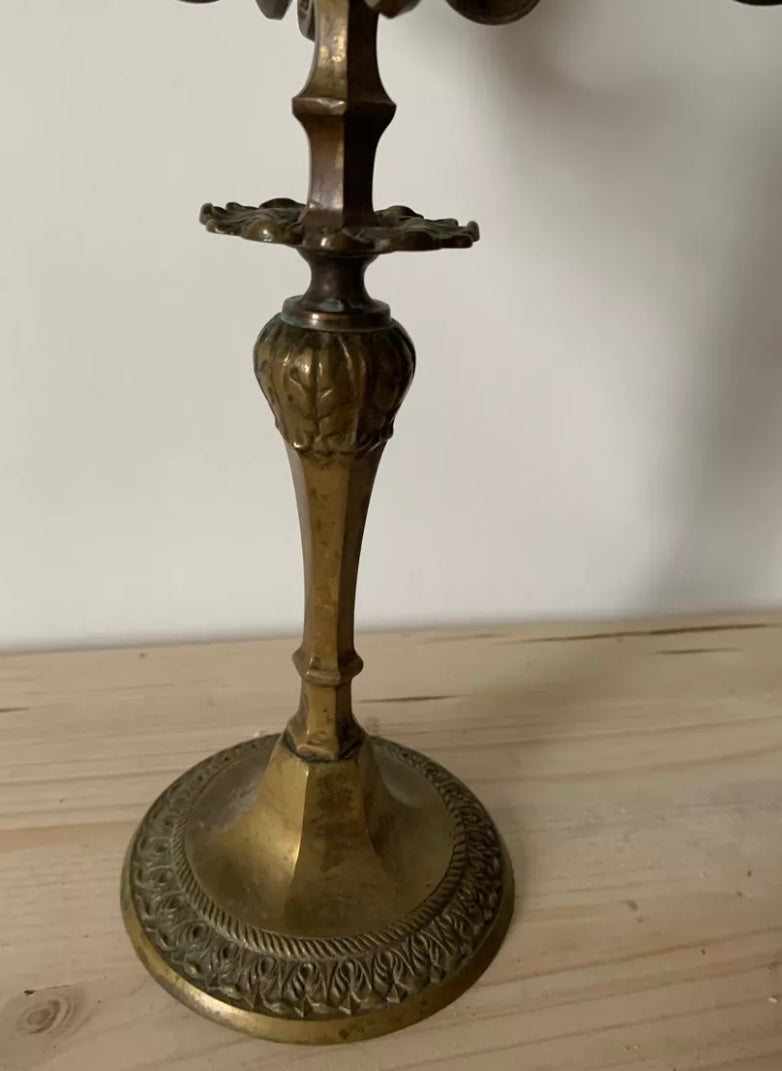 Chandelier en bronze