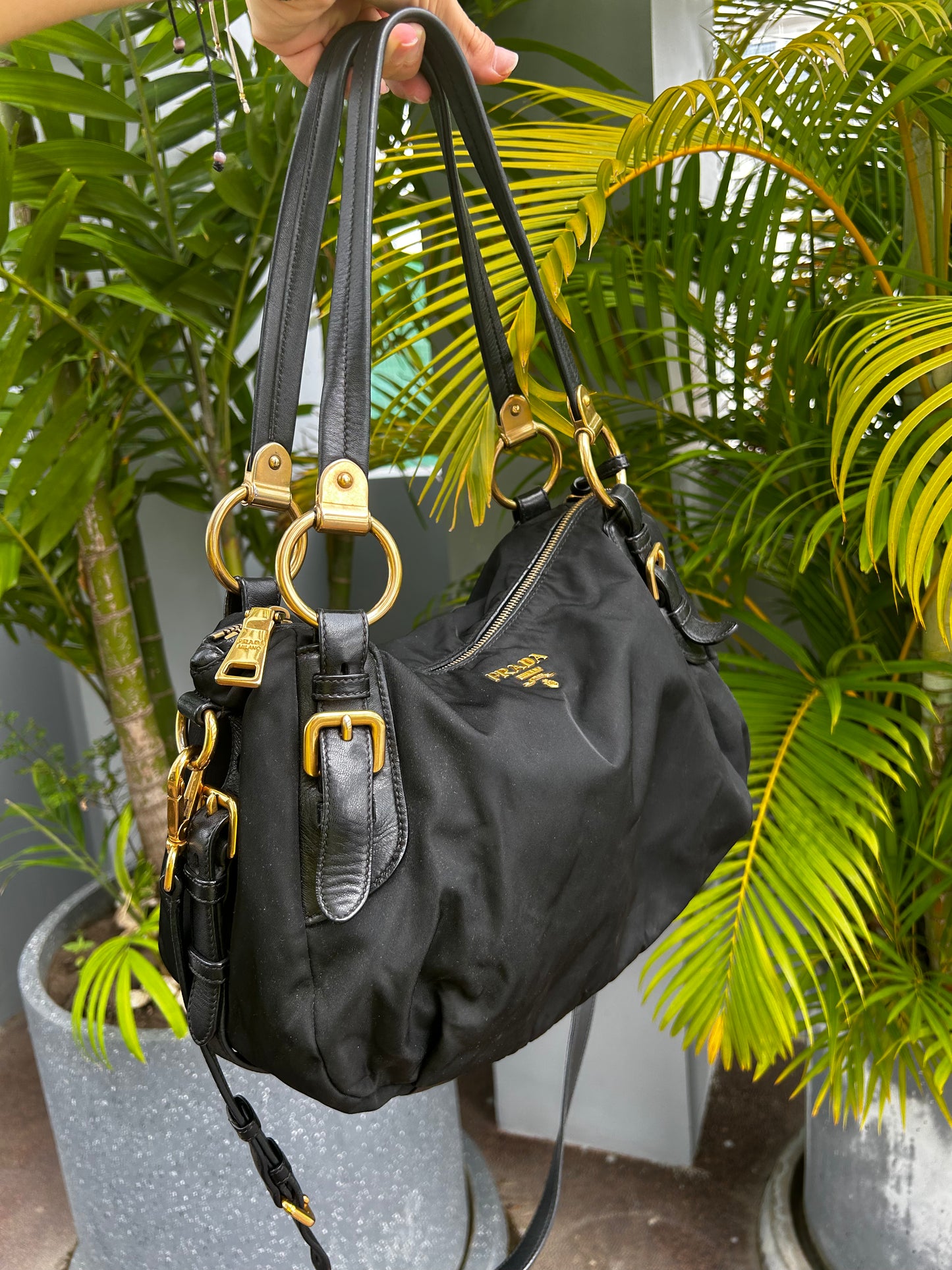 Sac Prada Nylon noir