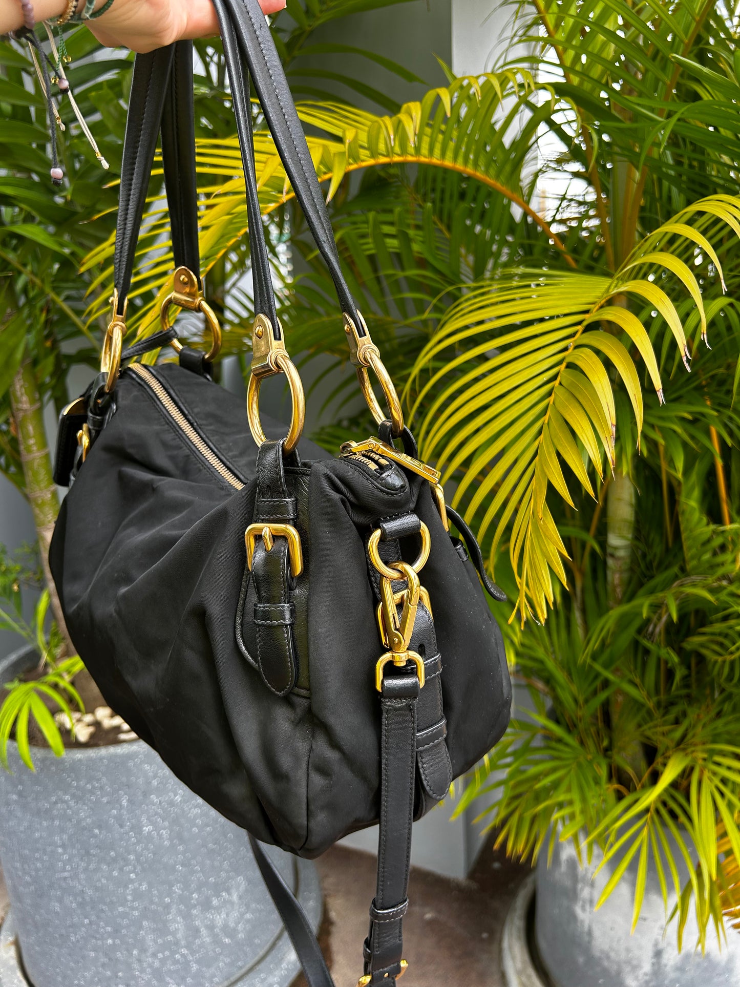 Sac Prada Nylon noir