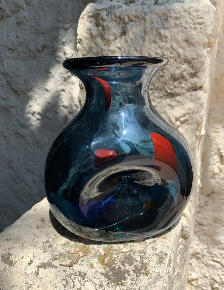 Vase verre style Murano