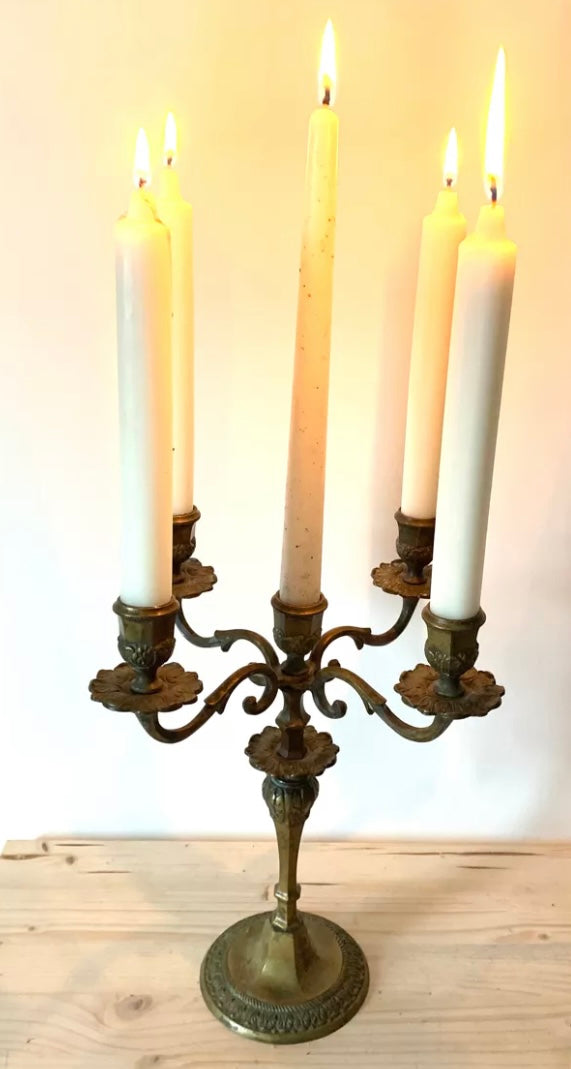 Chandelier en bronze