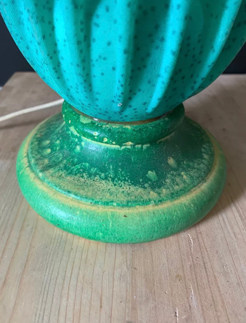 Lampe drapée