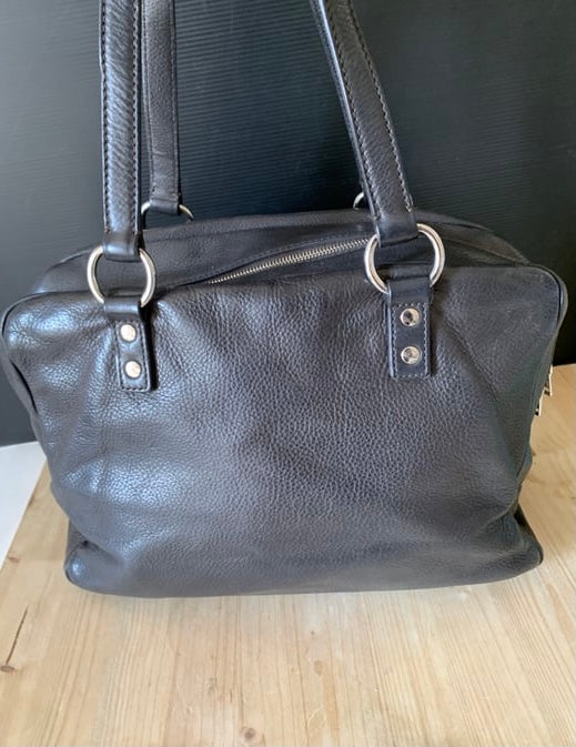Sac Yves Saint-Laurent marron foncé