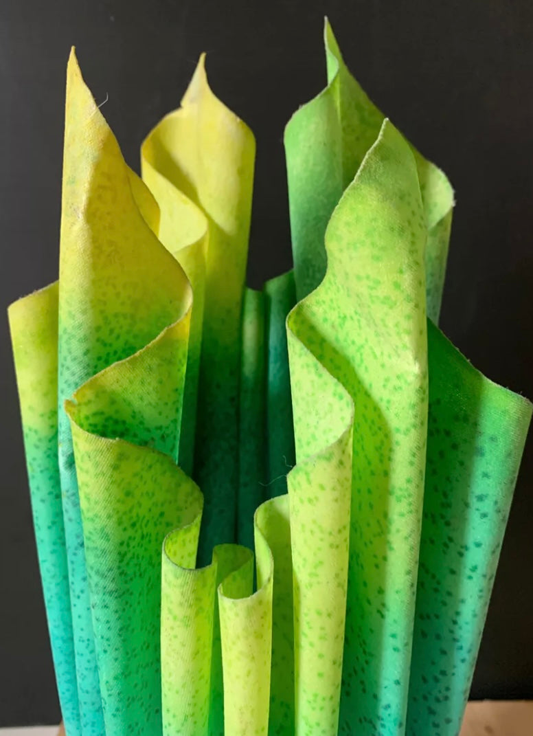 Lampe drapée