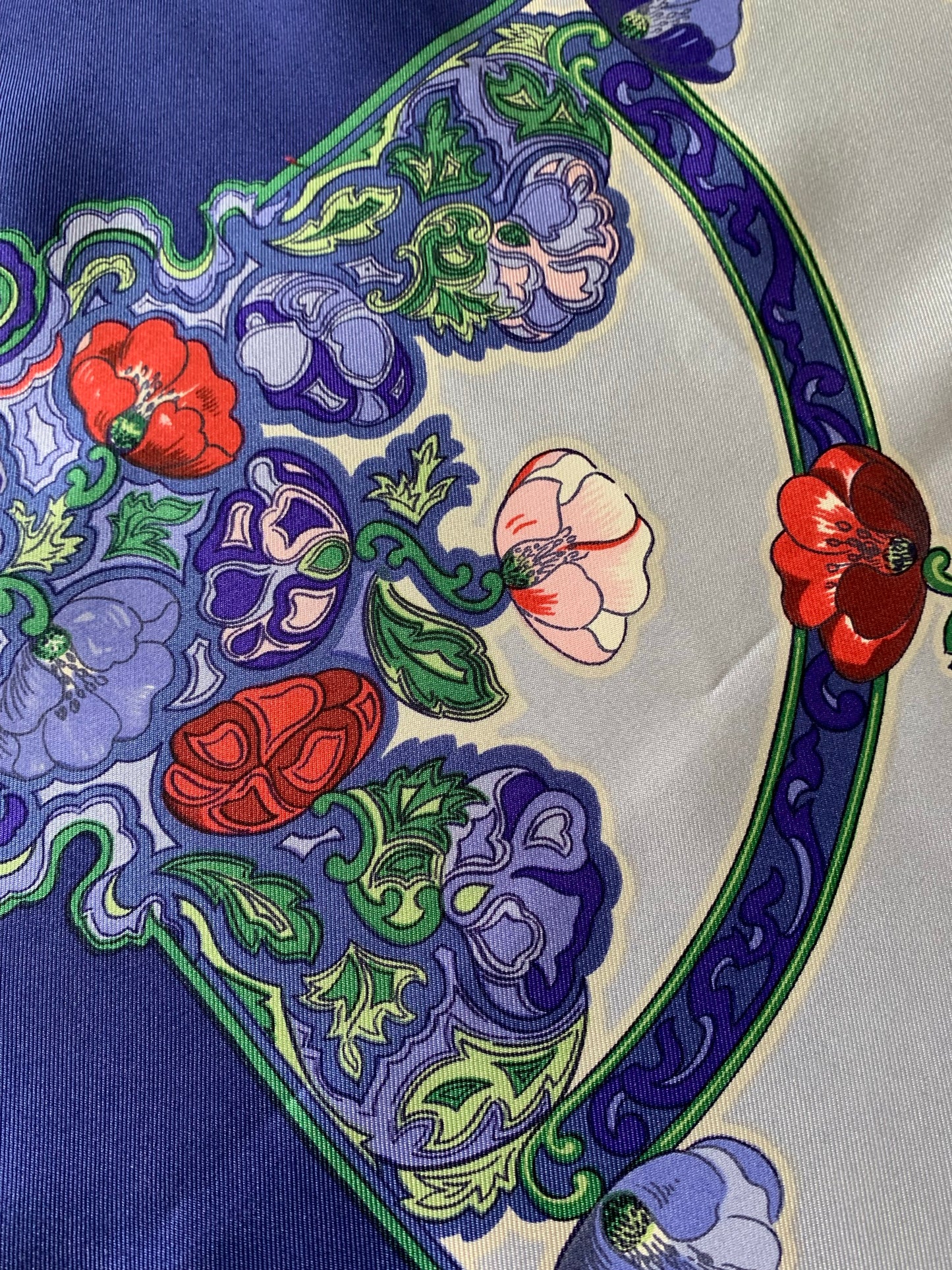 Foulard Hermès « Anémones »