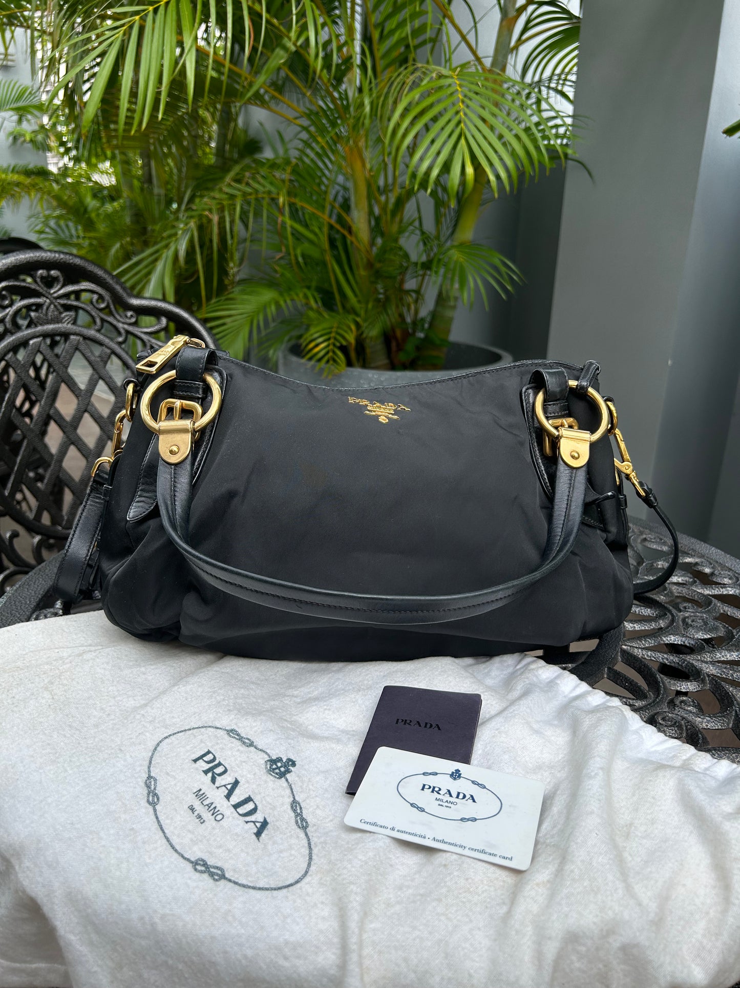 Sac Prada Nylon noir