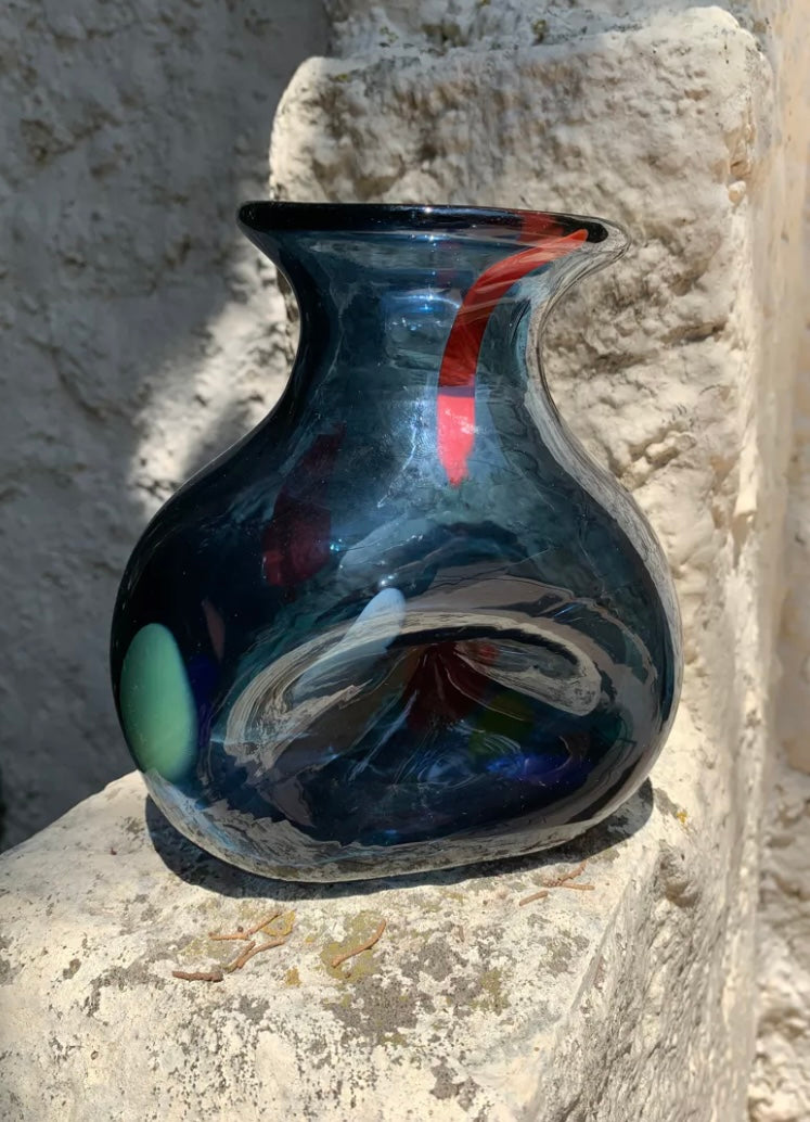 Vase verre style Murano