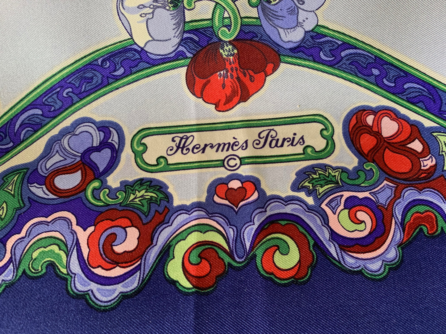 Foulard Hermès « Anémones »