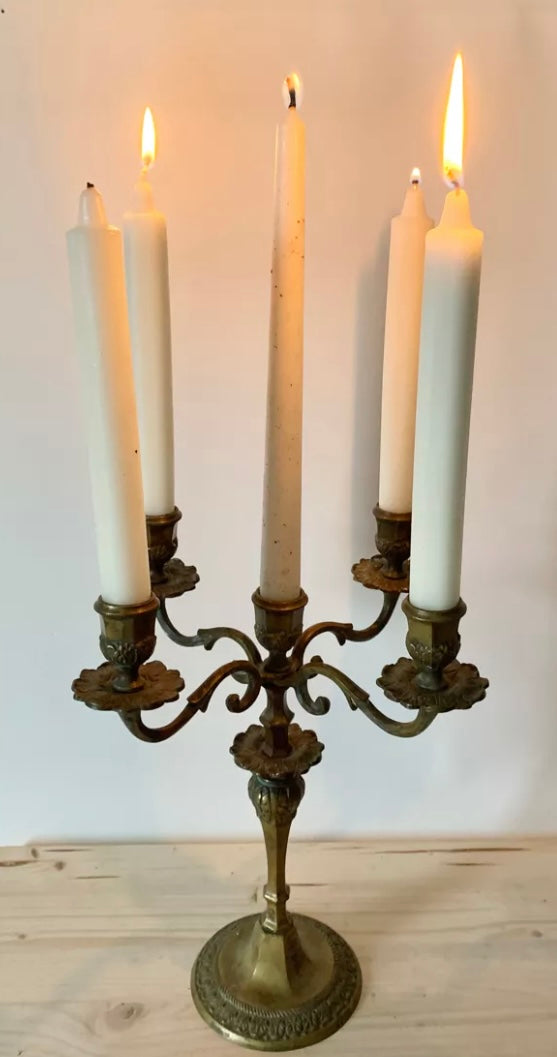 Chandelier en bronze