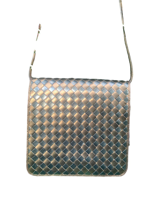 Sac cuir tressé mordoré Maud Frizon