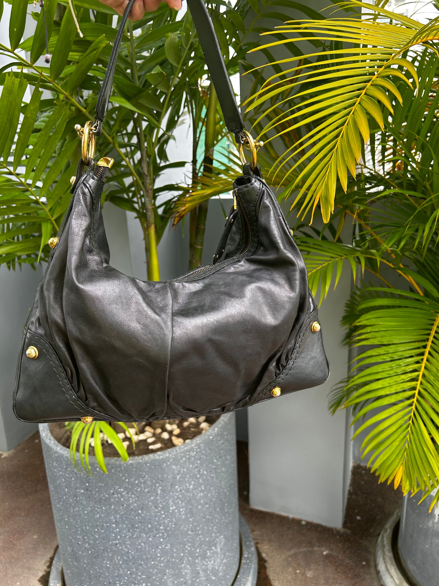 Sac à bandoulière Gucci noir
