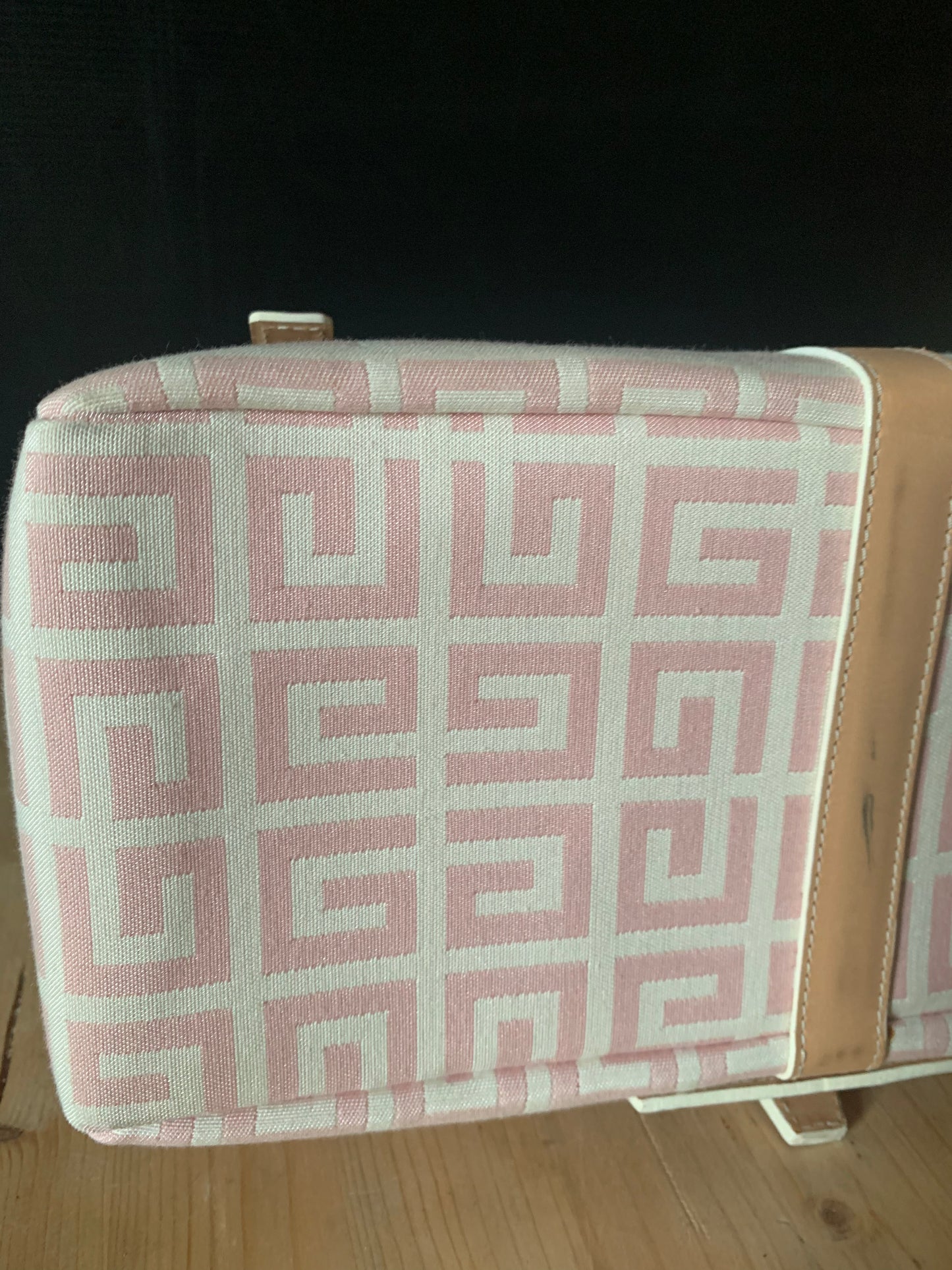 Sac Givenchy toile monogramme rose