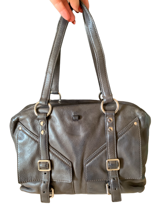 Sac Yves Saint-Laurent marron foncé