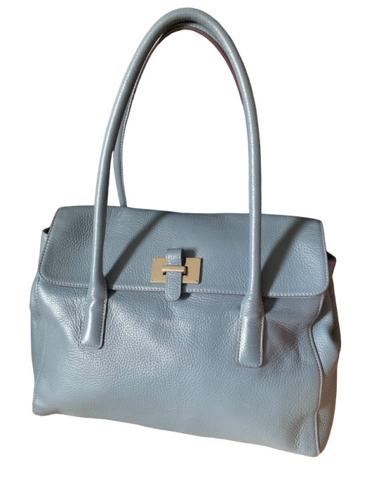 Grand sac Le Tanneur modèle Nina bleu