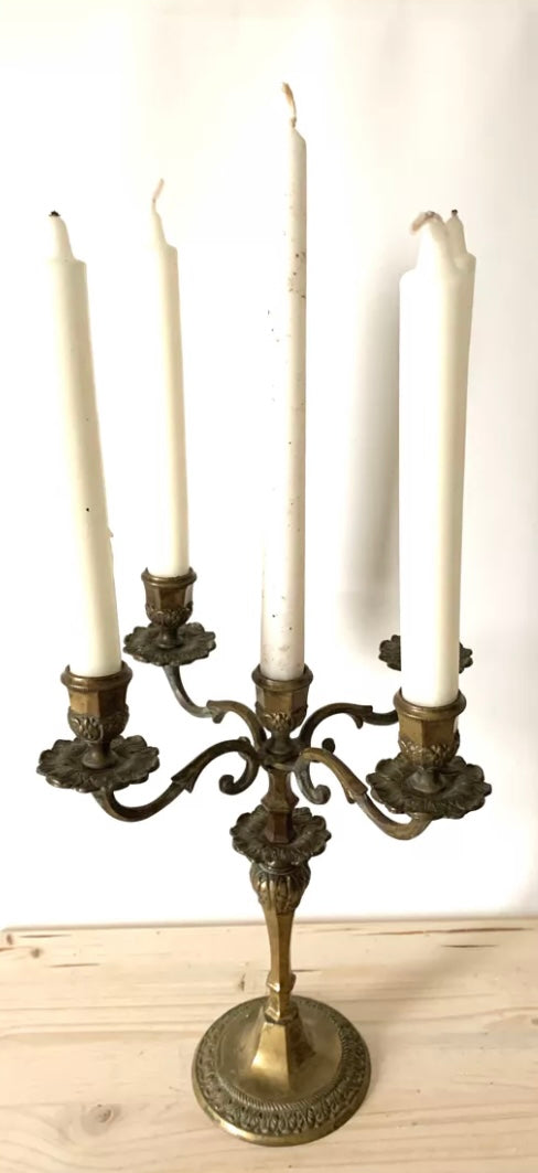 Chandelier en bronze