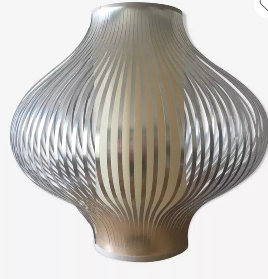 Lampe argentée